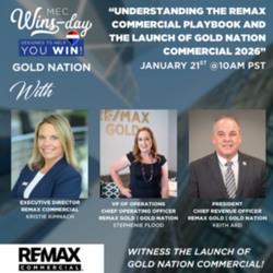 MEC Wins-Day “Understanding the REMAX Commercial Playbook and the Launch of Gold Nation Commercial 2026″