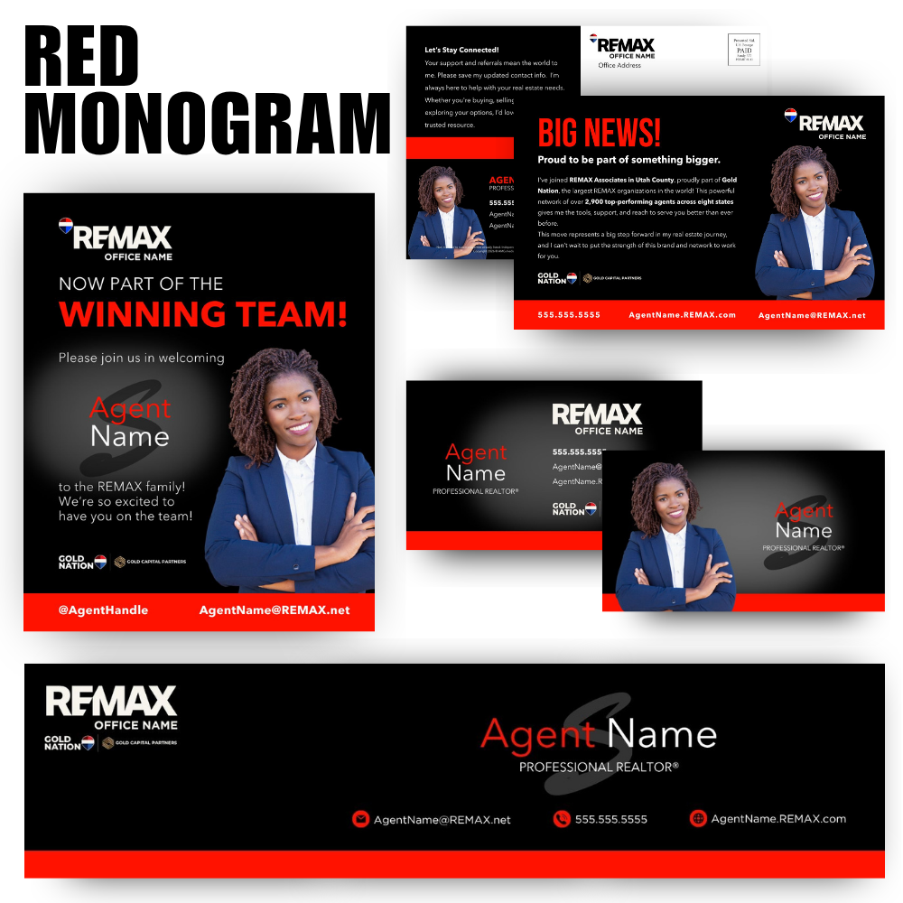 Red Monogram