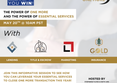 MEC Wins-day “The Power of One More and the Power of Essential Services”